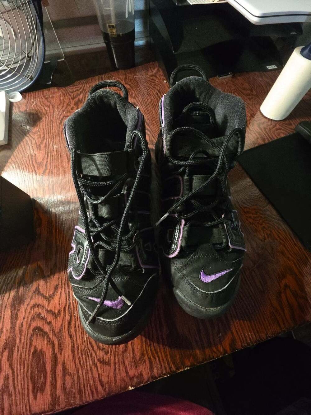 Nike Air More Uptempo '96 Size 8.5 Black Action Grape